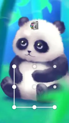 AppLock Live Theme Panda android App screenshot 1